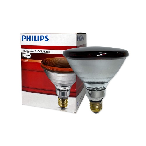 필립스 적외선 전구 PaR38 150W 보온등 조사기 램프